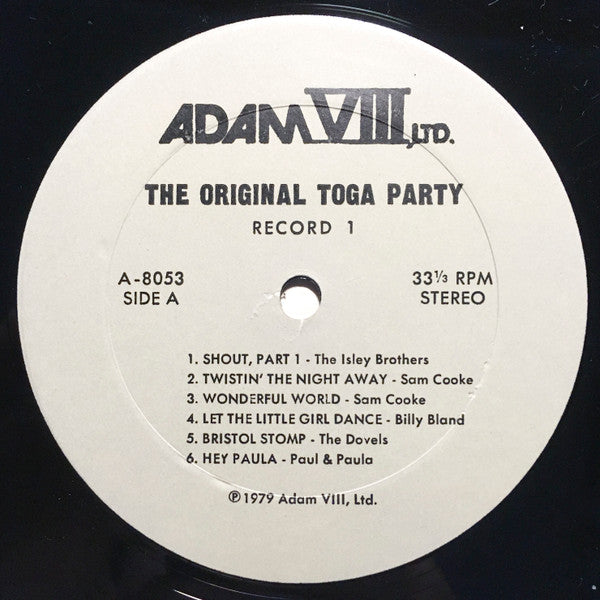 Various : The Original Toga Party (2xLP, Comp)