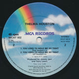 Thelma Houston : You Used To Hold Me So Tight (12" Version) (12")