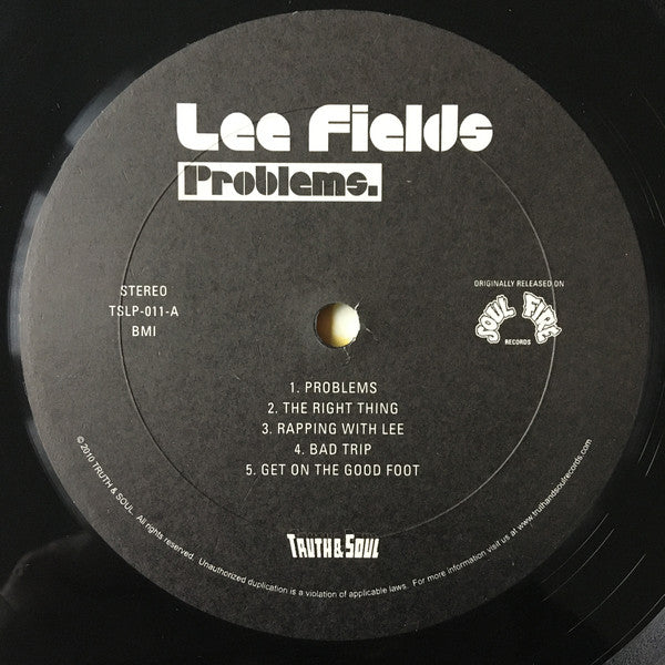 Lee Fields : Problems. (LP, Album, RE)