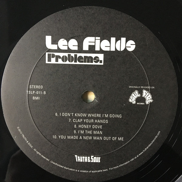 Lee Fields : Problems. (LP, Album, RE)