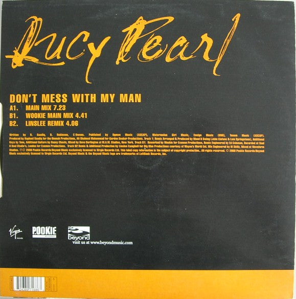 Lucy Pearl : Don't Mess With My Man (12")