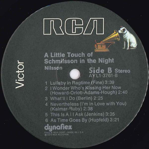 Nilsson* : A Little Touch Of Schmilsson In The Night (LP, Album, RE, Ind)