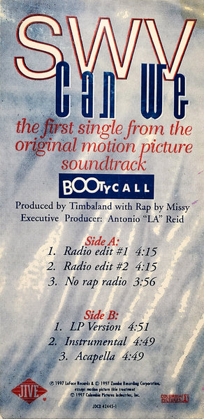 SWV : Can We (12", Promo)