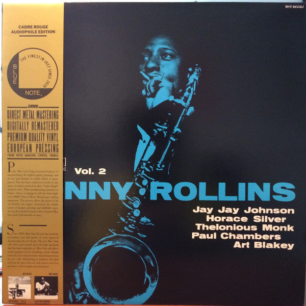 Sonny Rollins : Volume 2 (LP, Album, Mono, RE, RM)
