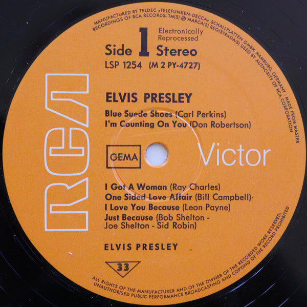 Elvis Presley : Elvis Presley (LP, Album, RE)