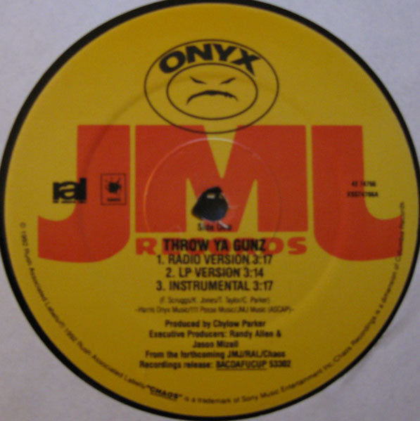 Onyx : Throw Ya Gunz (12")