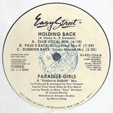 Paradise Girls : Holding Back (12", Promo)