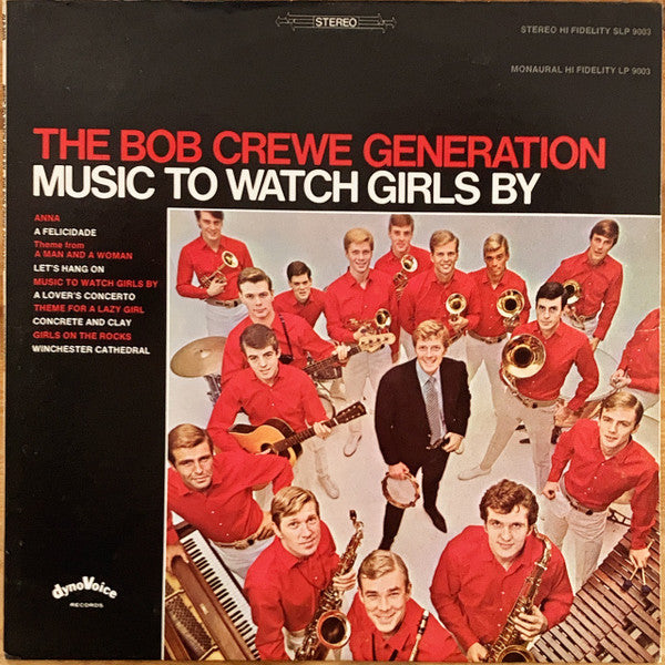The Bob Crewe Generation : Music To Watch Girls By (LP, Album)