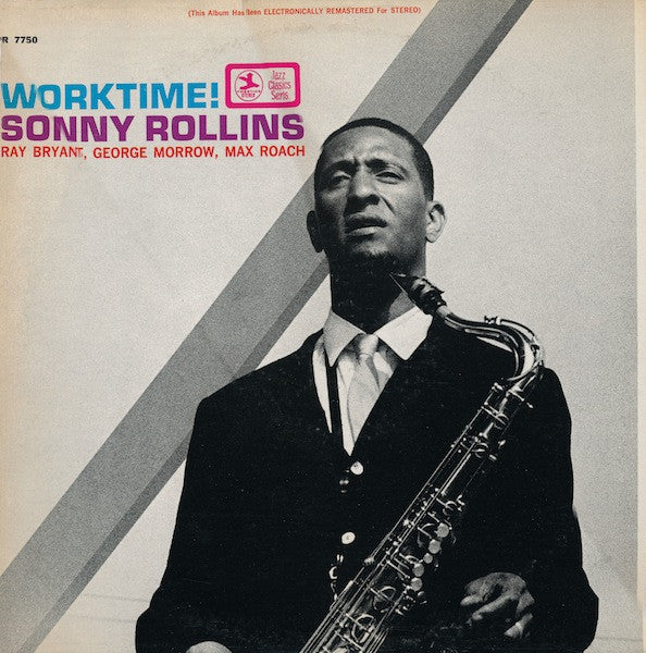 Sonny Rollins : Worktime! (LP, Album, RE, RM)