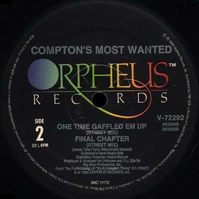 CMW : One Time Gaffled Em Up (12")