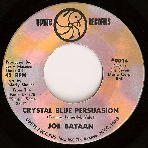 Joe Bataan : Crystal Blue Persuasion / Ordinary Guy (7", Single)