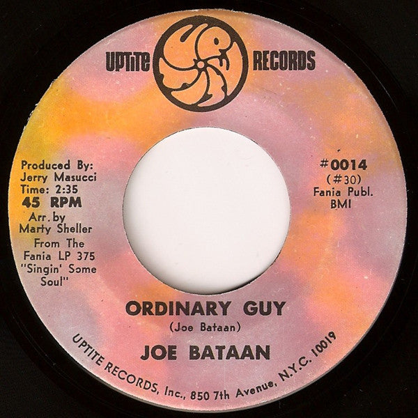 Joe Bataan : Crystal Blue Persuasion / Ordinary Guy (7", Single)