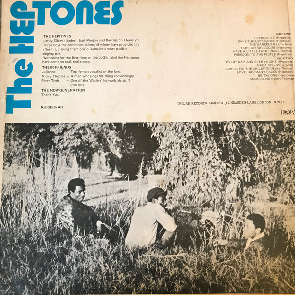 Various : The Heptones & Their Friends - Meet The Now Generation! (LP, Comp)