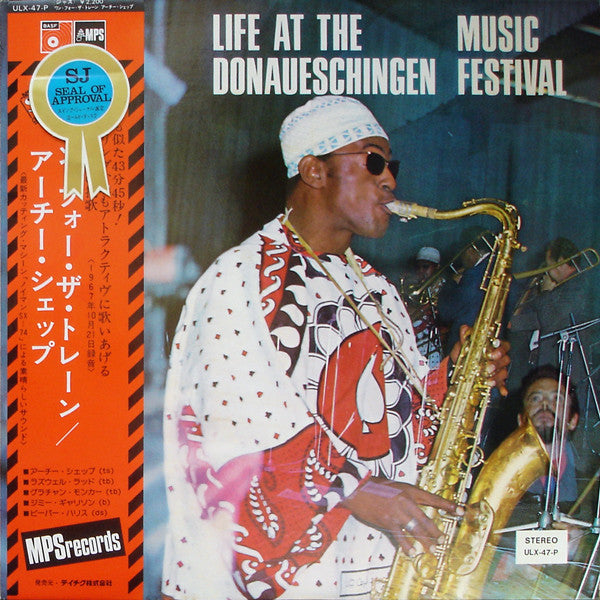 Archie Shepp : Life At The Donaueschingen Music Festival (LP, Album, RE)