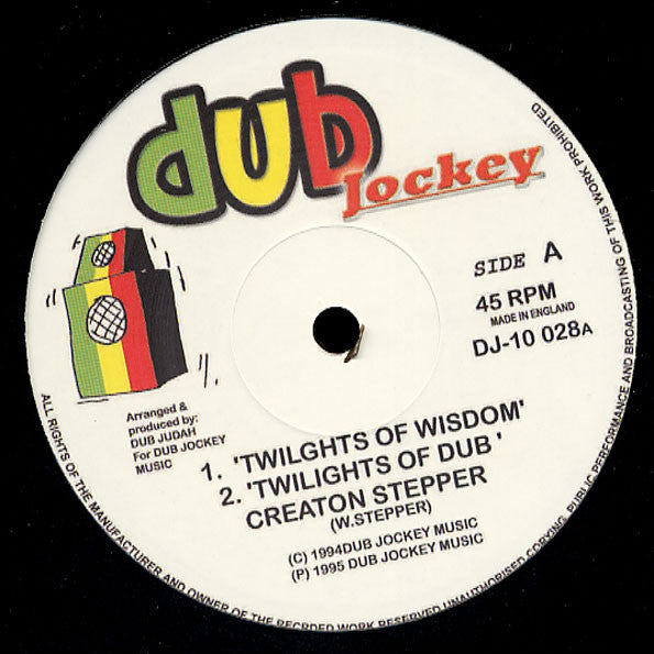 Creation Stepper : Twilights Of Wisdom / God Love You (10", RE)