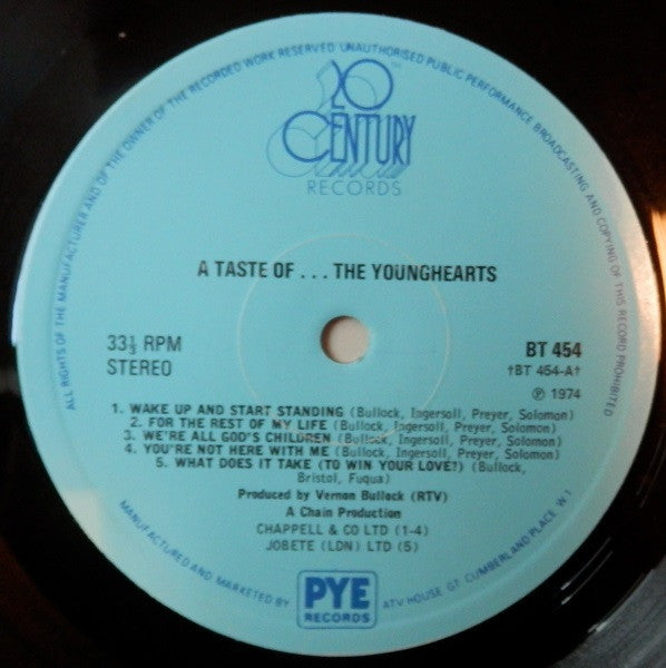 The Younghearts : A Taste Of... (LP, Album)