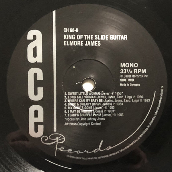 Elmore James : King Of The Slide Guitar (LP, Mono)