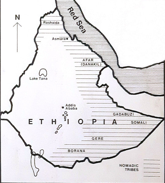 Jean Jenkins : Ethiopia Vol 2: Music Of The Desert Nomads (LP, Mono)