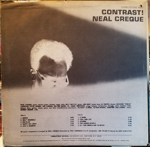 Neal Creque : Contrast! (LP, Album)