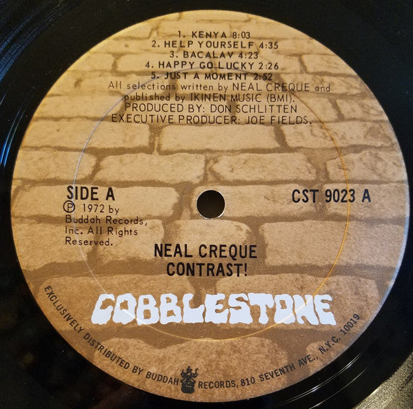 Neal Creque : Contrast! (LP, Album)