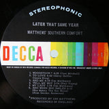 Matthews Southern Comfort* : Later That Same Year (LP, Album)