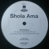 Shola Ama : Still Believe (12", Promo)