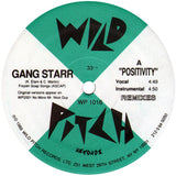 Gang Starr : Positivity (12")