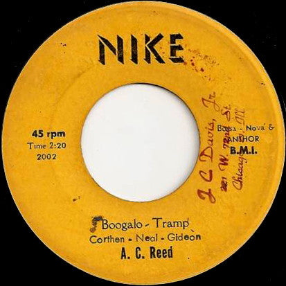 A.C. Reed : Boogalo - Tramp / Talkin 'Bout My Friends (7", Single)