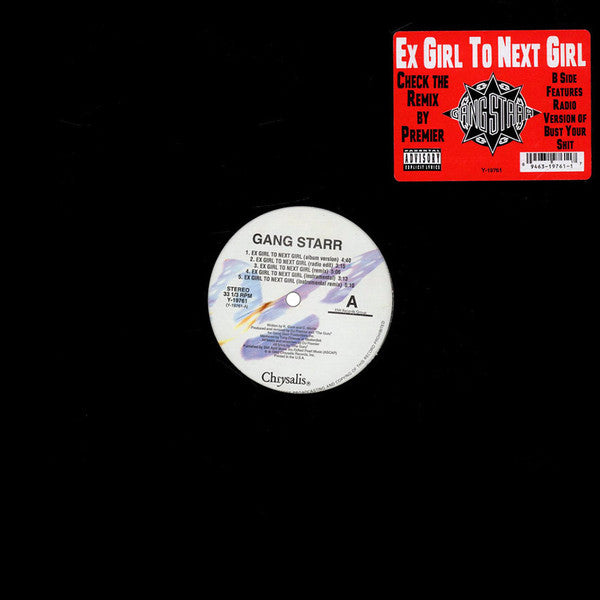 Gang Starr : Ex Girl To Next Girl (12")