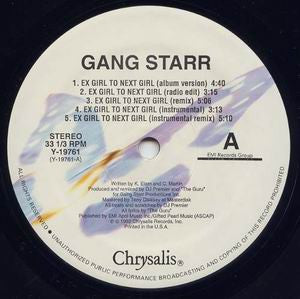 Gang Starr : Ex Girl To Next Girl (12")