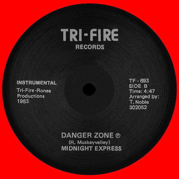 Midnight Express (3) : Danger Zone (12", RP, Red)