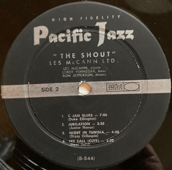 Les McCann Ltd. : The Shout (LP, Mono)