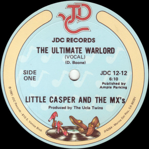 Little Casper and The MX's : The Ultimate Warlord (12")