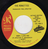 The Ronettes : Baby, I Love You / (The Best Part Of) Breakin' Up (7", Single, Mono, RE)