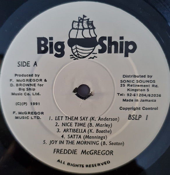 Freddie McGregor : Sings Jamaican Classics (LP, Album)