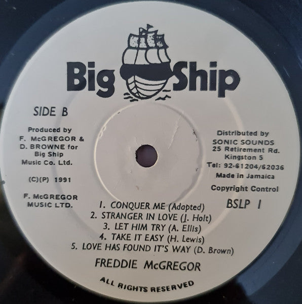 Freddie McGregor : Sings Jamaican Classics (LP, Album)