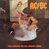 AC/DC : You Shook Me All Night Long (7", Single, Gat)