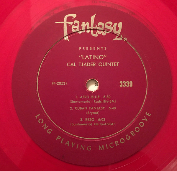 Cal Tjader Featuring Mongo Santamaria : Latino Con Cal Tjader (LP, Album, Mono, Red)