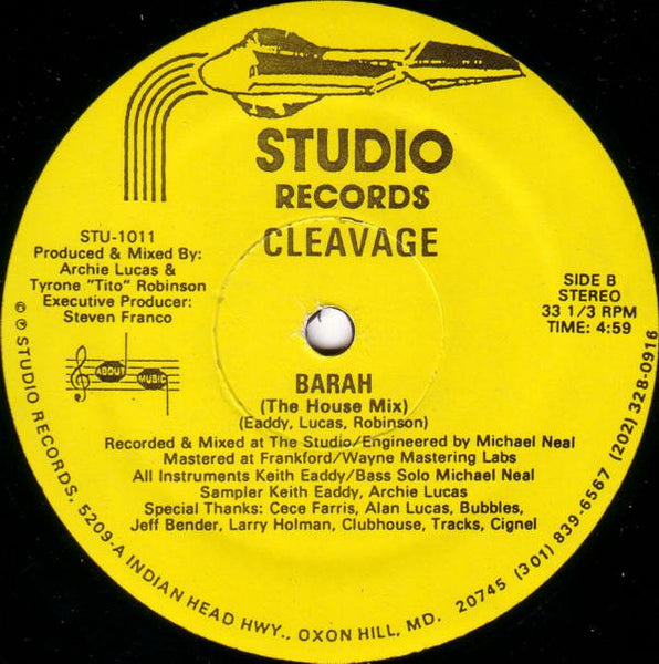 Cleavage : Barah (12")