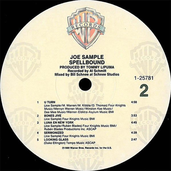 Joe Sample : Spellbound (LP, Album)