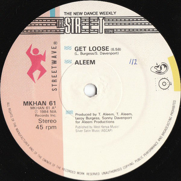 Aleem : Get Loose (12")