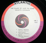 Ornette Coleman : The Shape Of Jazz To Come (LP, Album, Mono)