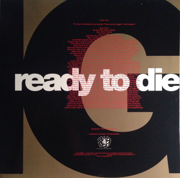 The Notorious B.I.G.* : Ready To Die (2xLP, Album, Gat)
