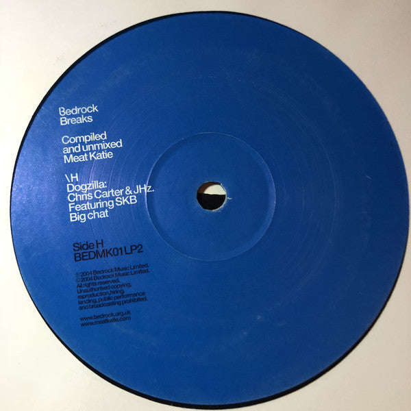 Various : Bedrock Breaks - Compiled And Unmixed: Meat Katie (2x12", LP2)