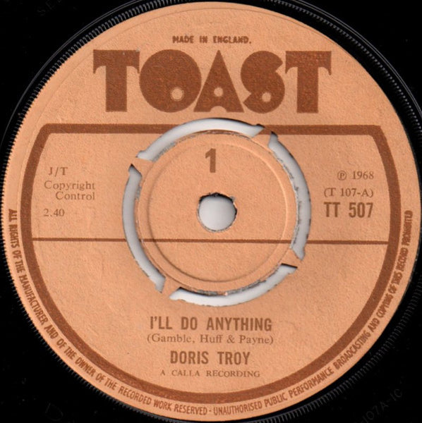 Doris Troy : I'll Do Anything (7", Single, RE)