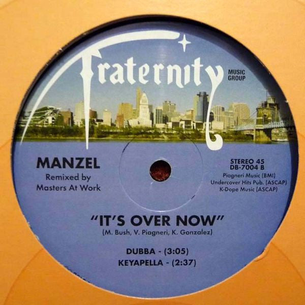 Manzel : It's Over Now (12", RE)