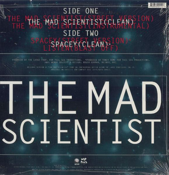 Large Professor : The Mad Scientist (12")