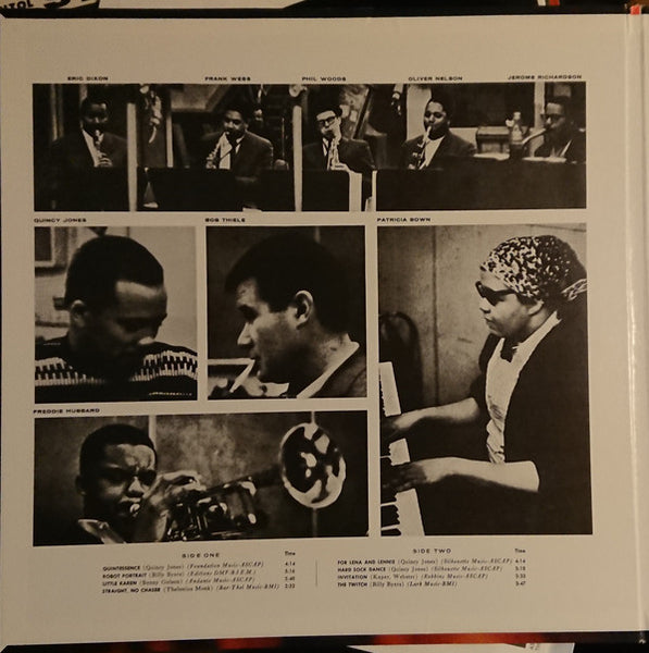 Quincy Jones And His Orchestra : The Quintessence (LP, Album, RE, RM, Gat)