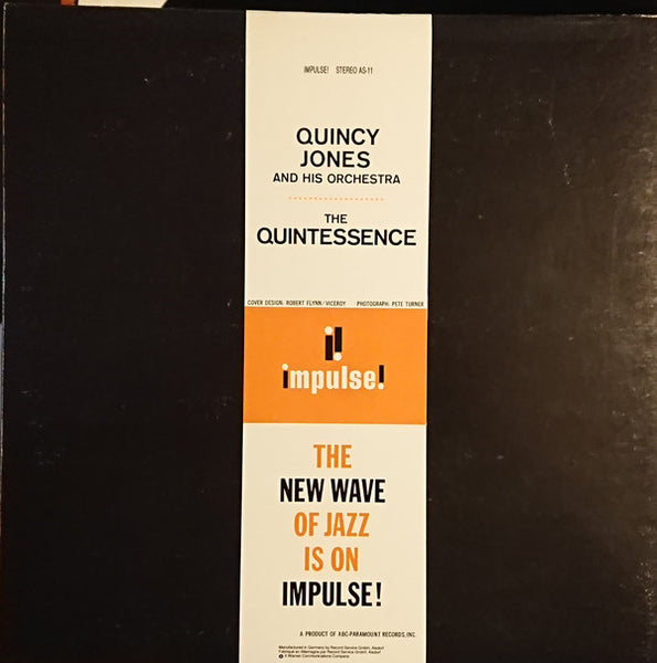 Quincy Jones And His Orchestra : The Quintessence (LP, Album, RE, RM, Gat)