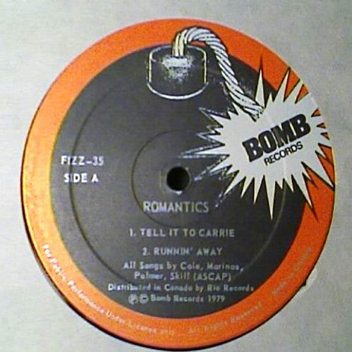 Romantics* : Tell It To Carrie (12", EP)